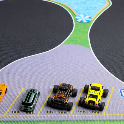 Aesthetic Racing Track Mat